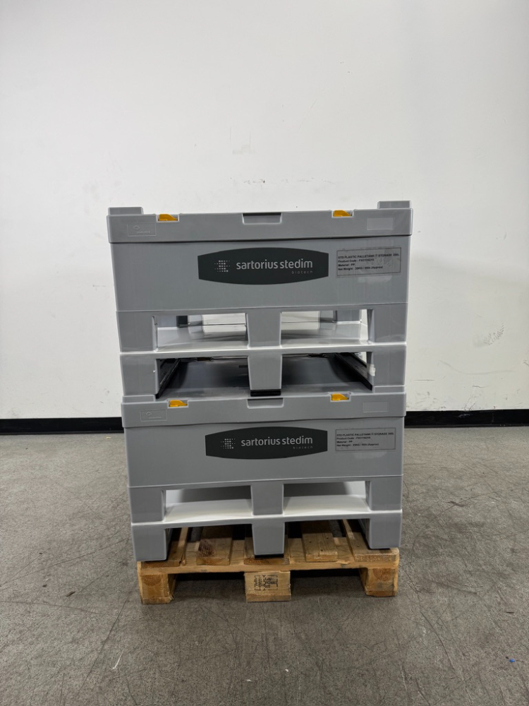 Image of Lot Of Sartorius 200L STD Plastic Palletanks
